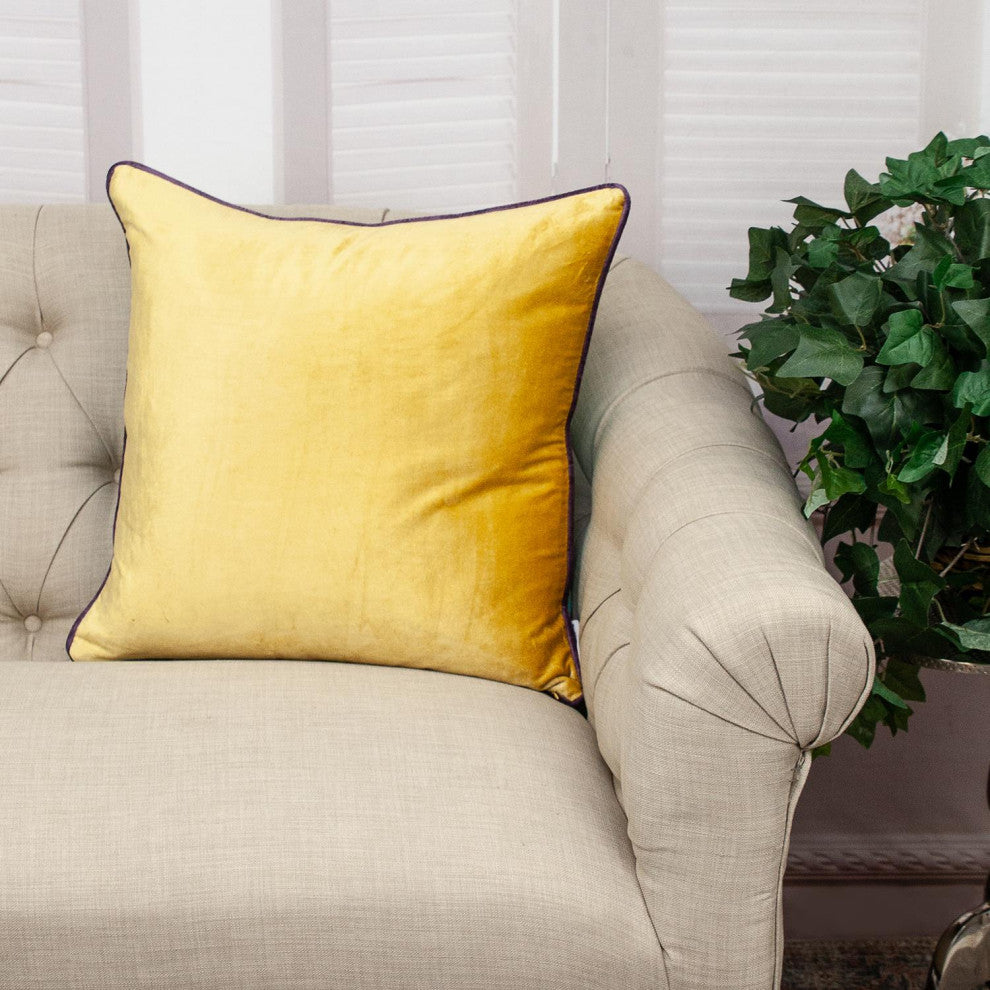 Parkland Collection Khole Aqua Throw Pillow