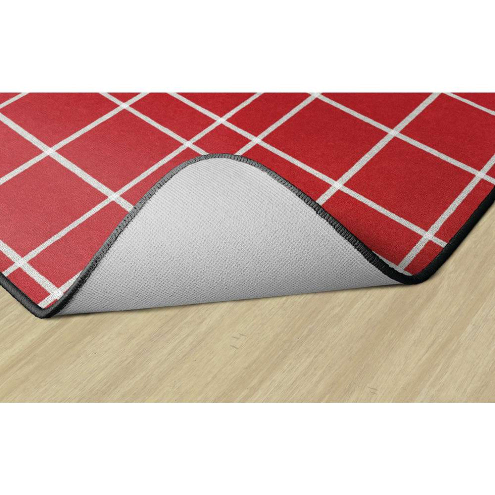 Flagship Carpets FA1817-44FS Red Check