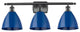 Innovations 516-3W-BK-MBD-75-BL 3 Light Bath Vanity Light, Matte Black