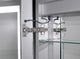 Double Door Recessed LED Medicine Cabinet, 40x26