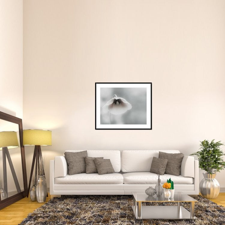 "Ephemeral Beauty" Framed Digital Print by Piet Flour, 44x36"