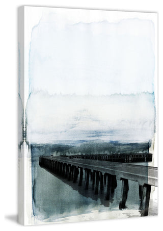 "Wharf" Fine Art Canvas Print, 16"x24"