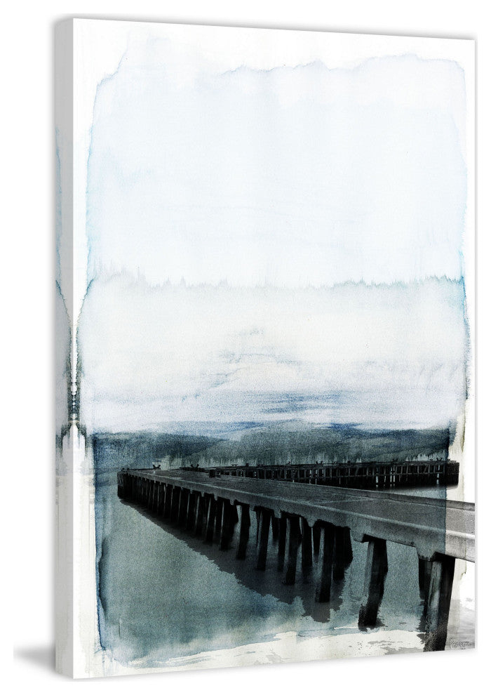 "Wharf" Fine Art Canvas Print, 16"x24"