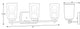 Adley Collection 3-Light Bath and Vanity, Brushed Nickel