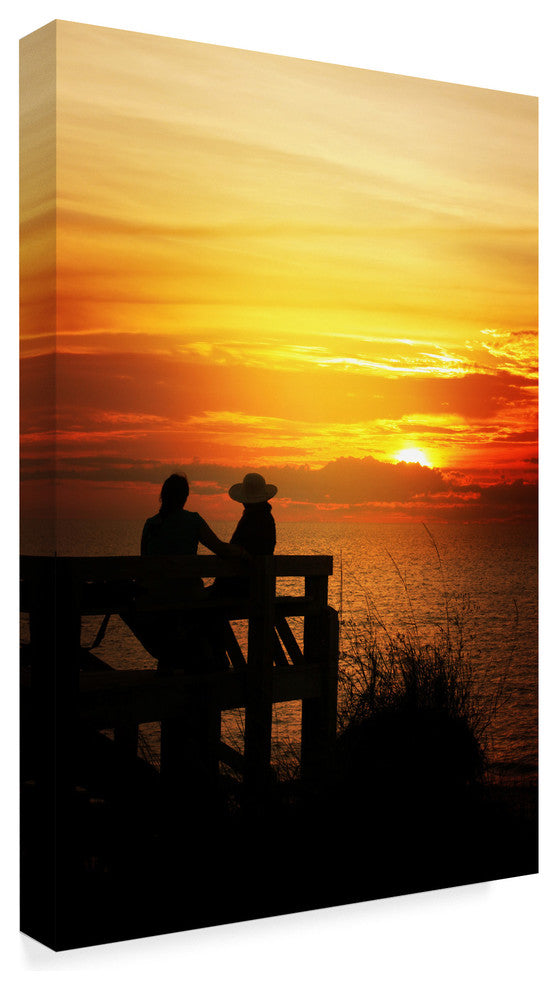 "Sunset Watch" by Ata Alishahi, Canvas Art, 16"x24"
