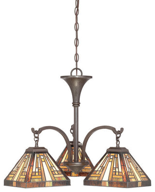 Stephen 3-Light Chandelier, Vintage Bronze