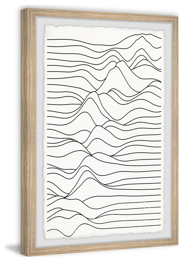 "Magnetic Anomaly" Framed Painting Print, 8x12