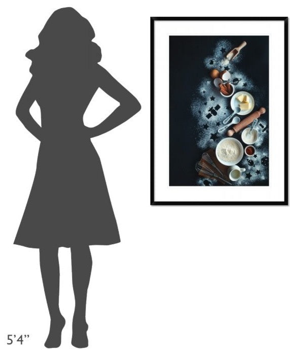 "Baking For Stargazers" Framed Digital Print by Dina Belenko, 28"x38"