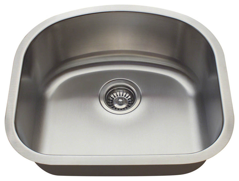 P812-18 D-Bowl Stainless Steel Sink