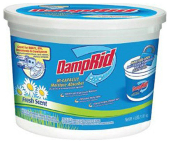 Damp Rid FG50FS Hi-Capacity Moisture Absorber, Fresh Scent, 64 Oz