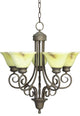 5-Light Prairie Rock Interior Chandelier