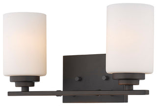 Millennium Lighting Durham 2-Light 14.25" Bathroom Vanity Light, Rubbed Bronze