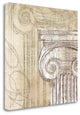 "Neoclassic I" By Amori, Giclee Print on Gallery Wrap Canvas, Ready to Hang