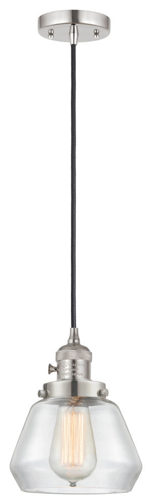 INNOVATIONS 201CSW-PN-G172-LED 1-Light Mini Pendant Polished Nickel