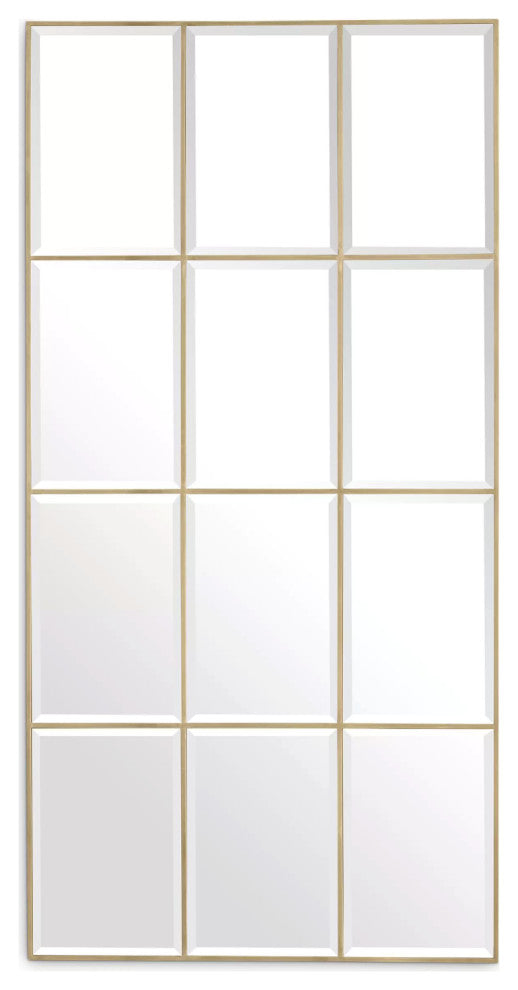 Bevelled Wall Mirror | Eichholtz Kravis, Gold