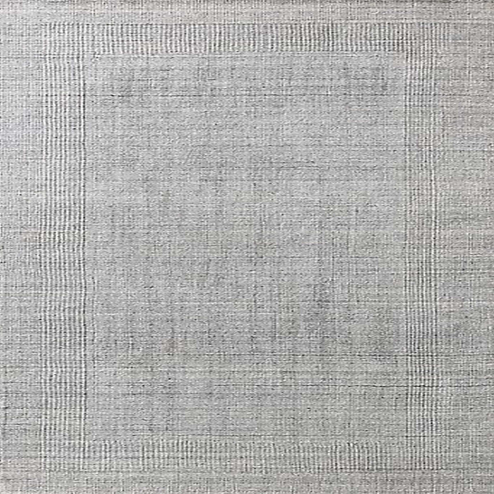 Ahgly Company Indoor Square Mid-Century Modern Area Rugs, 8' Square