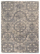 8" X11" X 0.5" Blue Wool Area Rug