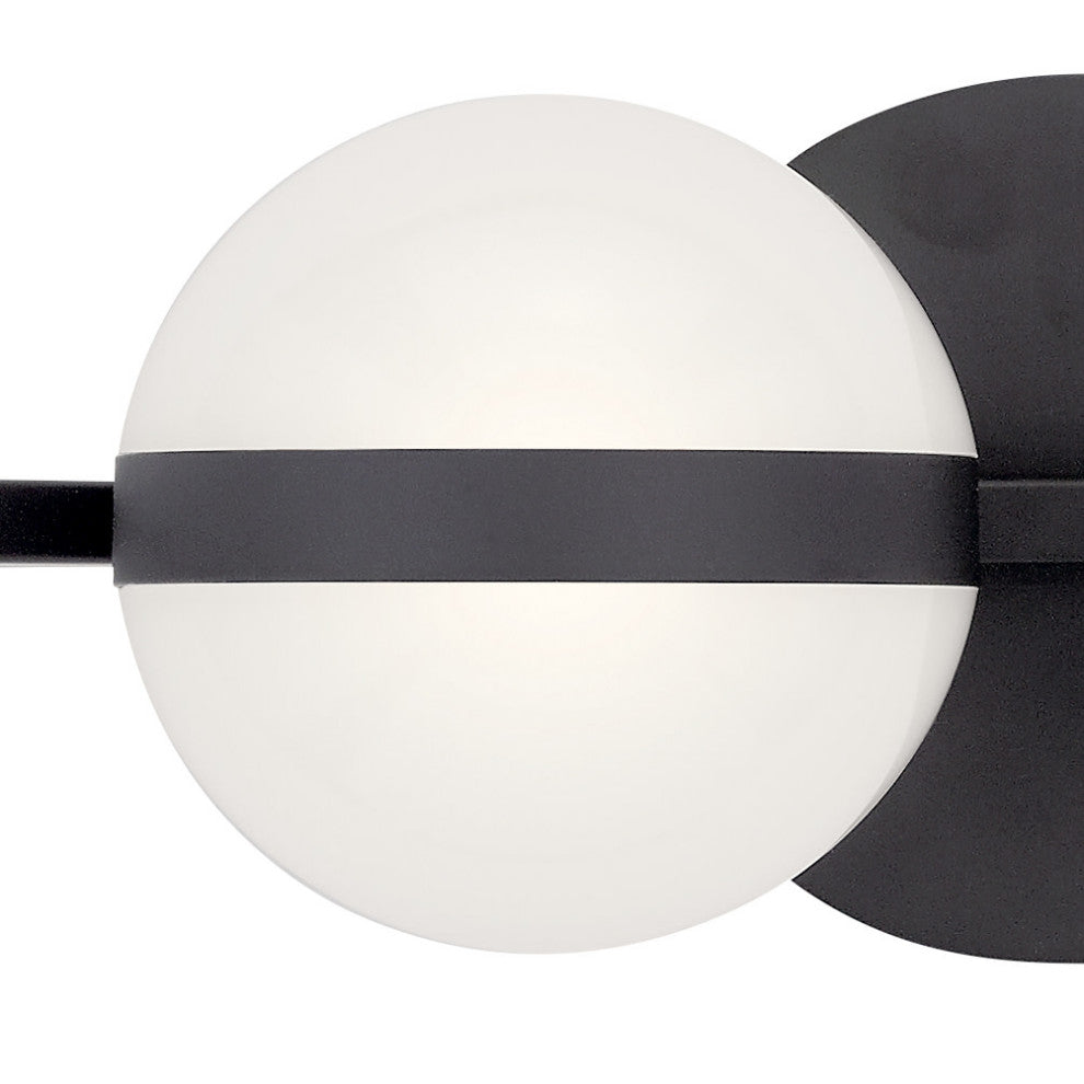 Kichler 85093 Brettin 4 Light 30"W LED Bathroom Vanity Light - Matte Black