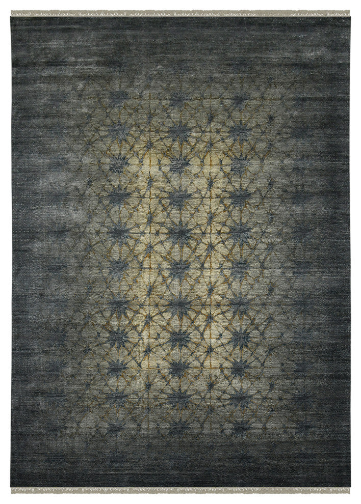 Dazzle Area Rug, Graphite, 2' x 3', Geometric
