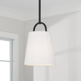 Capital Lighting 349411 Brody 10"W Pendant - Matte Black