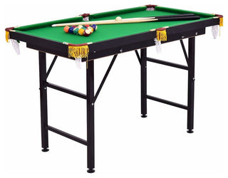 47" Folding Billiard Table, Pool Table Full Game Set