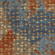 5' X 8' Blue Or Coral Abstract Triangle Indoor Area Rug