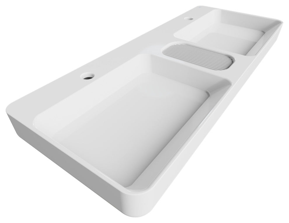 INFINITY DOUBLE Vessel Sink
