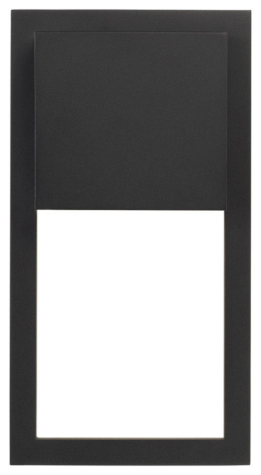 Capital Lighting 956011-GL Nate 15" Tall Outdoor Wall Sconce - Black