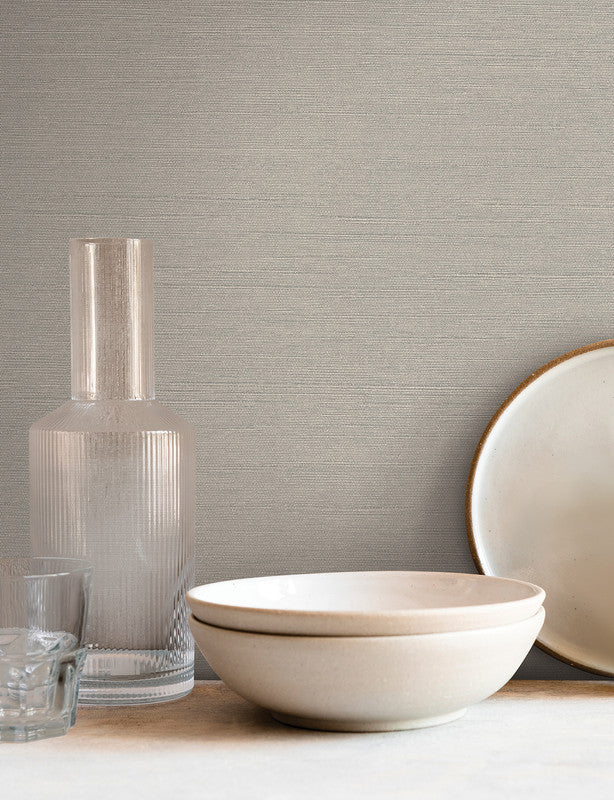 Milano Silk Wallpaper, Ivory