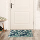 Tropical Leaf Pattern Vinyl Floor Mat, 2' x 3'