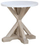 Boca Grande Round Bedside Table