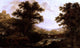 James Lambert An Italianate Landscape With Drovers Wrapped Canvas