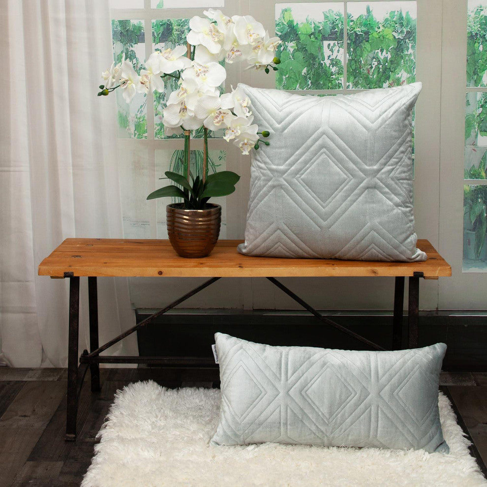 Parkland Collection Reta Gray Throw Pillow