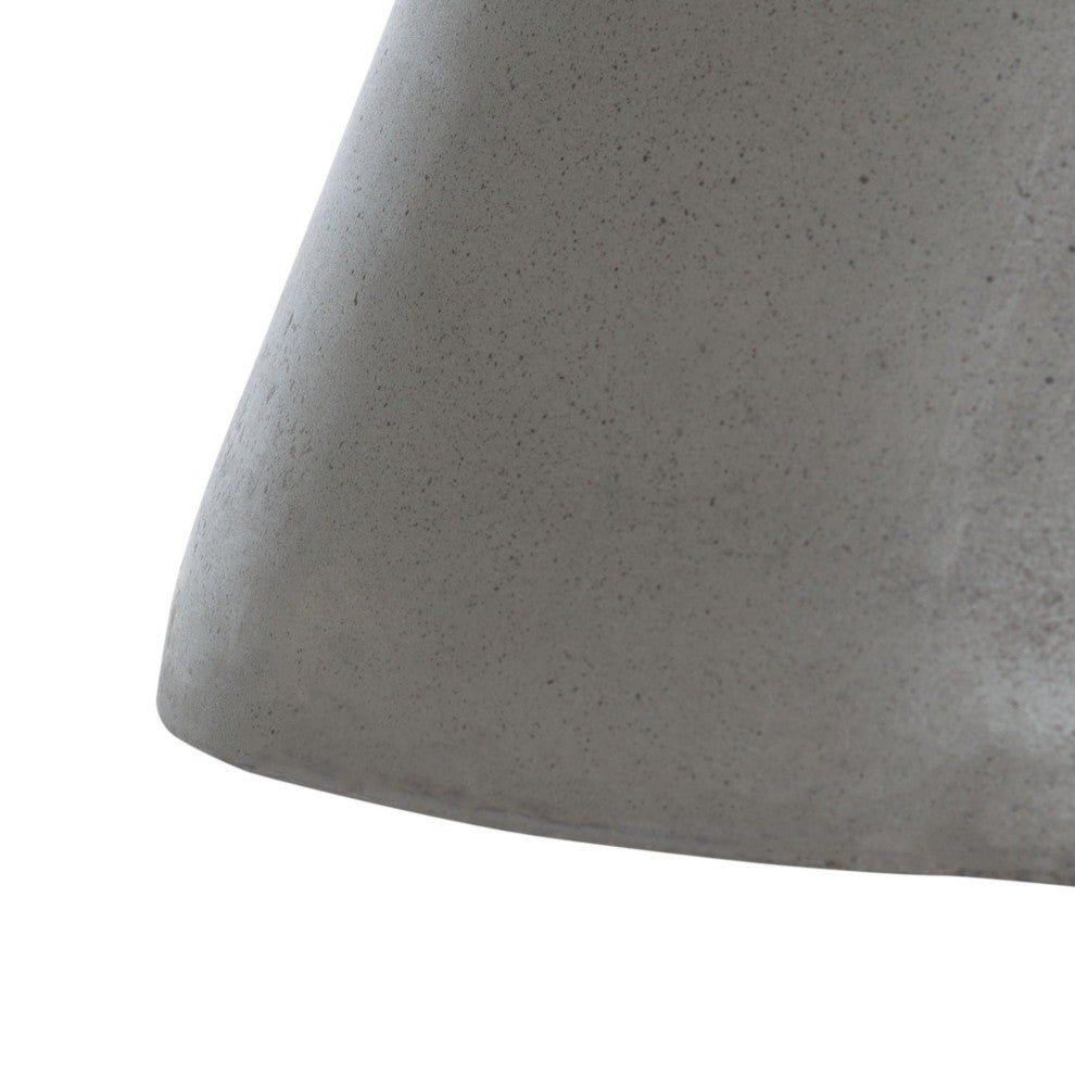 Safavieh Darien Concrete Accent Table Dark, Grey