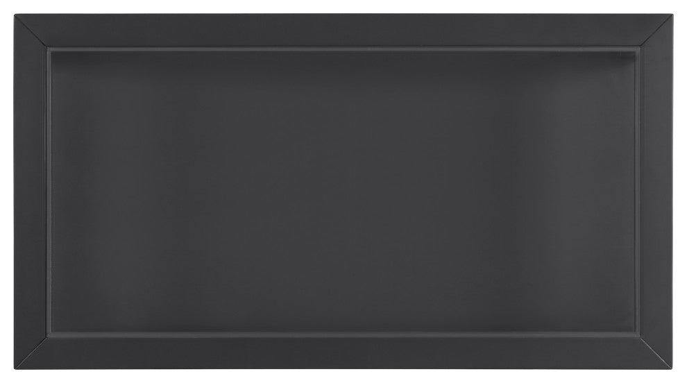 Cordero Glass Top Coffee Table, Black
