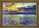Isaac Ilich Levitan The Lake- Eventide Framed Premium Canvas Print, 16"x24"