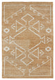 Kaleen Hand Woven Solitaire Copper Bamboo Silk Rug, 5'x7'9"