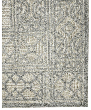 Berlin Wishek Area Rug, Gray, 8' x 10', Geometric
