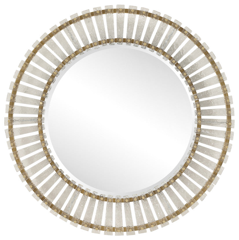 Uttermost - 09997 - Mirror - Denali - Brushed Gold Iron