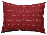 Love Dream Decorative Throw Pillow, Buddah, 14"x20"