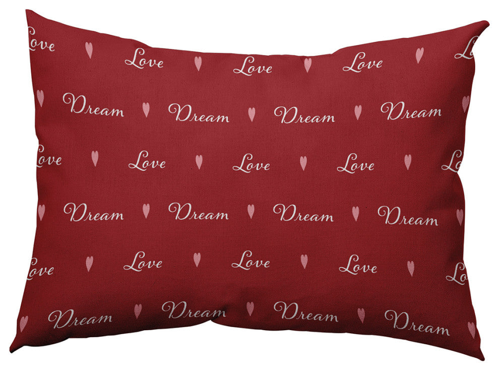 Love Dream Decorative Throw Pillow, Buddah, 14"x20"