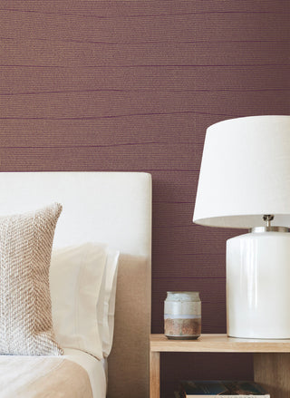 Mulberry Natural Grid Wallpaper