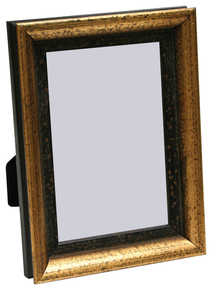 Arezzo Antique Frame, Gold With Antique Black, 4"x6"