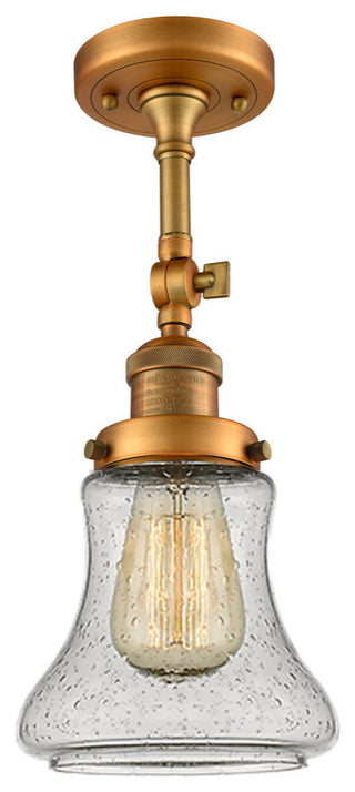 Innovations Lighting 201F-Bb-G194-Led 1 Light Dimmable Led Semi-Flush Mount