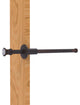 Carolina Crystal Retractable Pullout Garment Rod, Venetian Bronze