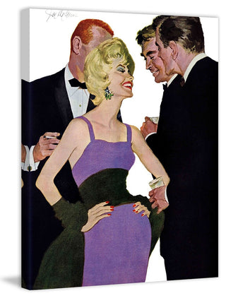 "The Delectable Deceiver" Painting Print on Wrapped Canvas