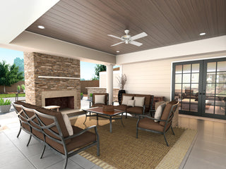 Hunter Fan Company 52" Outdoor Orig White Blades White Ceiling Fan