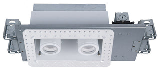 Silo LED Multiple Two-Light IC-Rated Airtight Housing, Light and 2700K, White