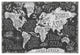 "Mythical Map I" Digital Paper Print by Mary Urban, 32"x22"