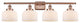Innovations Lighting 916-4W-11-38 Bell Vanity Bell 4 Light 38"W - Antique